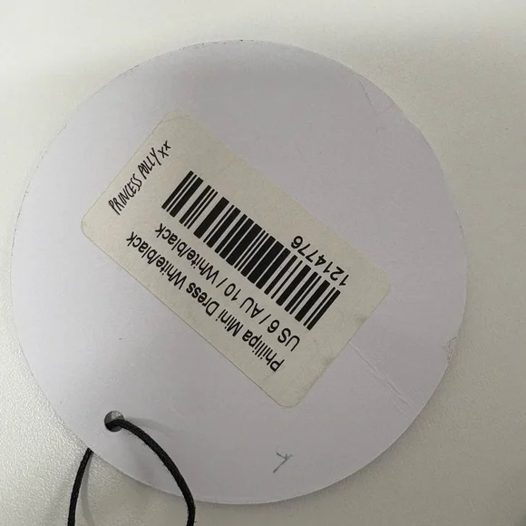 Princess Polly Phillipa Mini Dress - Size 6 - NEW With‎ Tags. - Picture 13 of 16